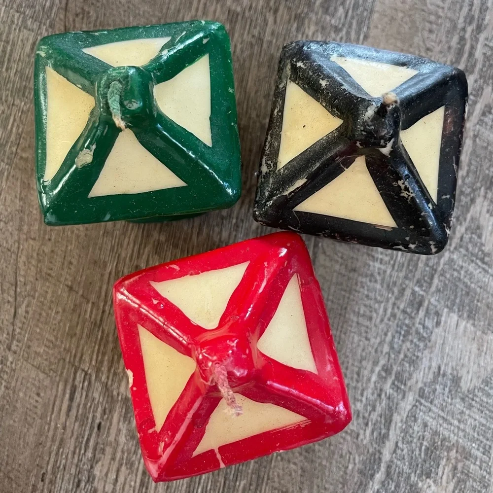 Vintage Penn Lantern candle set